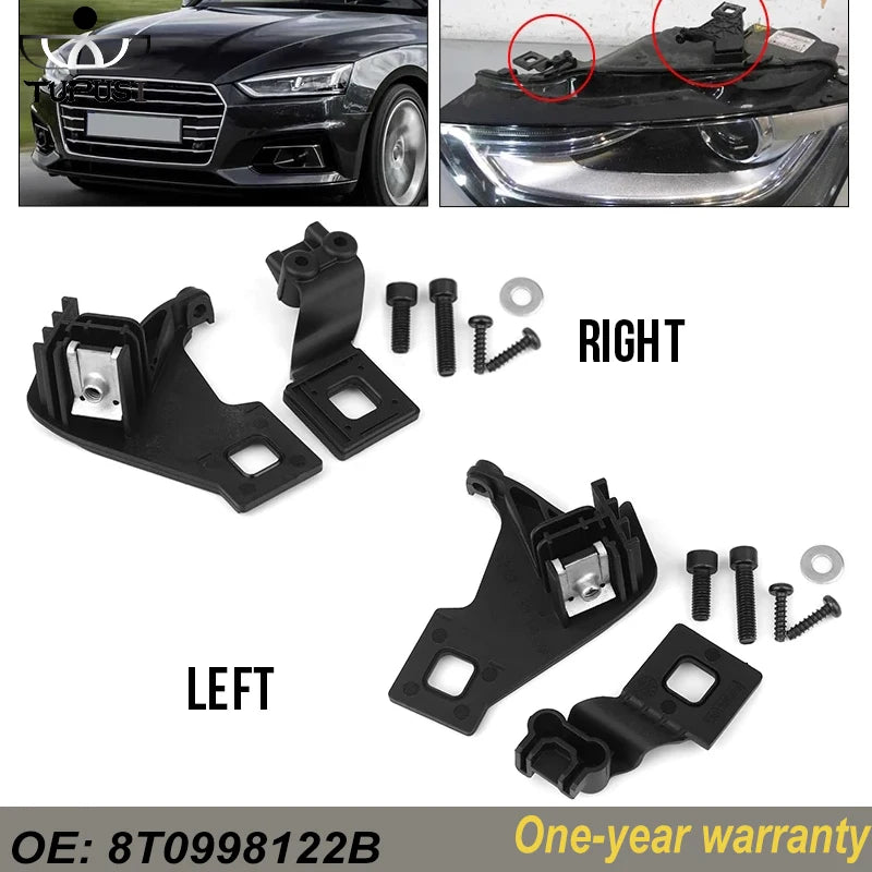Headlight Repair Kit Headlight Bracket Holder For Audi A4L B8.5 A4 S4 A5 S5 RS5 2013-2017 8T0998122B for Audi