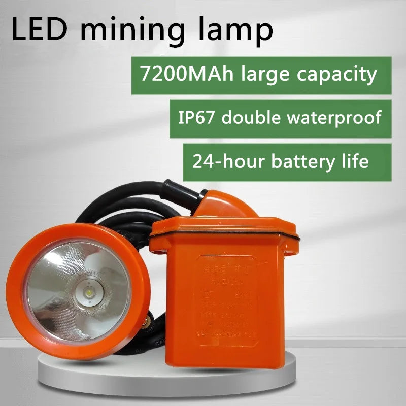 Explosion Proof Mining Lamp Ip67 Waterproof Headlight Diving