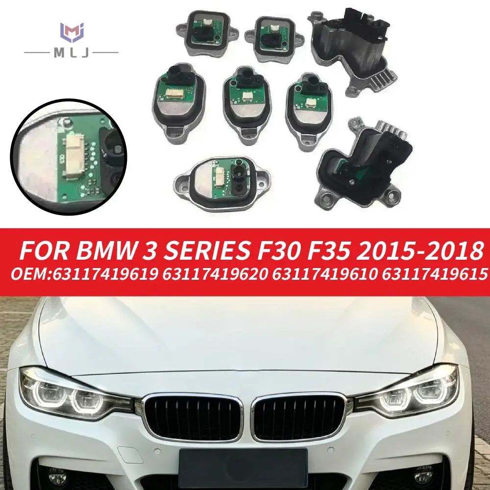 Headlight LED DRL Angel Eye Light Module 63117419619 63117419620 63117419610 for BMW F30 F35