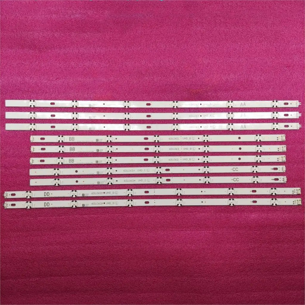 LED Backlight Strip for 60UJ6300 innotek 17Y 60inch 60UJ6050 60UJ630V 60UJ634V 60UJ630Y 60UJ63_UHD_A B C D