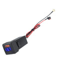 PD 48W USB C QC3.0 Port Car Charger 12/24V Voltmeter LED Waterproof Power Adapter For Toyota Quick Charging Car Accessories