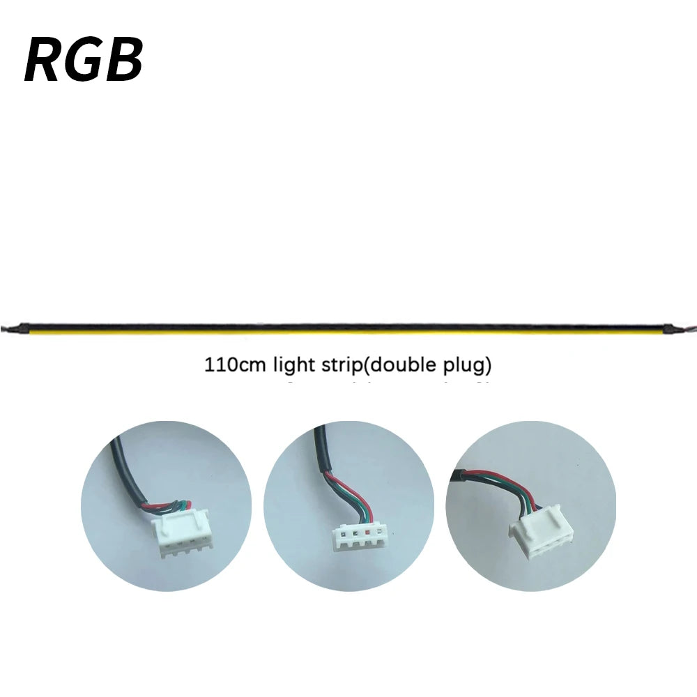 RGB LED Lamp App Ambient Lights Accessories 4 Wire LED Light Strip Door Light Storage Light Footlight Main/Sub Controller Part