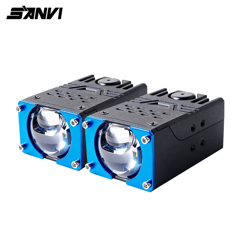 SANVI S101 LED Spotlight Lights Bumper Fog Lamps Projector Lens for Car Auxiliary Work Lights Mini Driving Light 4X4 off Road