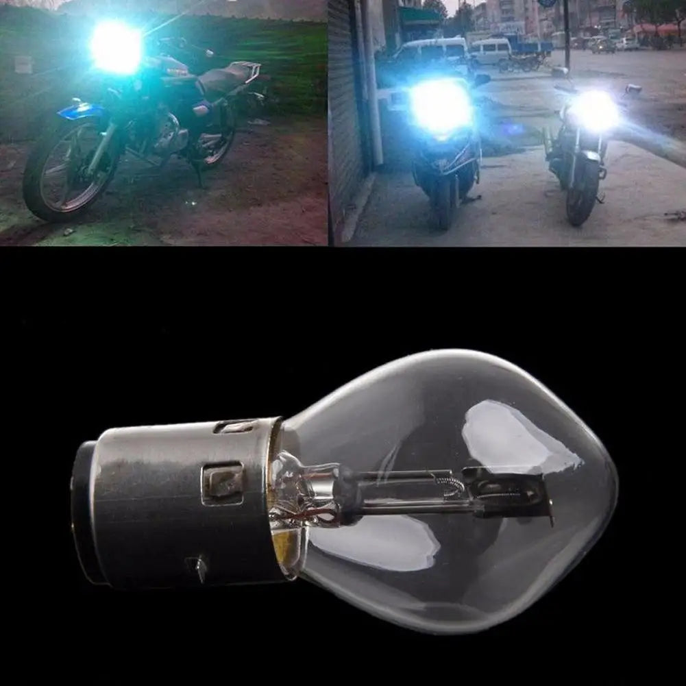 1/2pcs Halogen Headlight Singal Lamp Bulb BA20D High Brightn