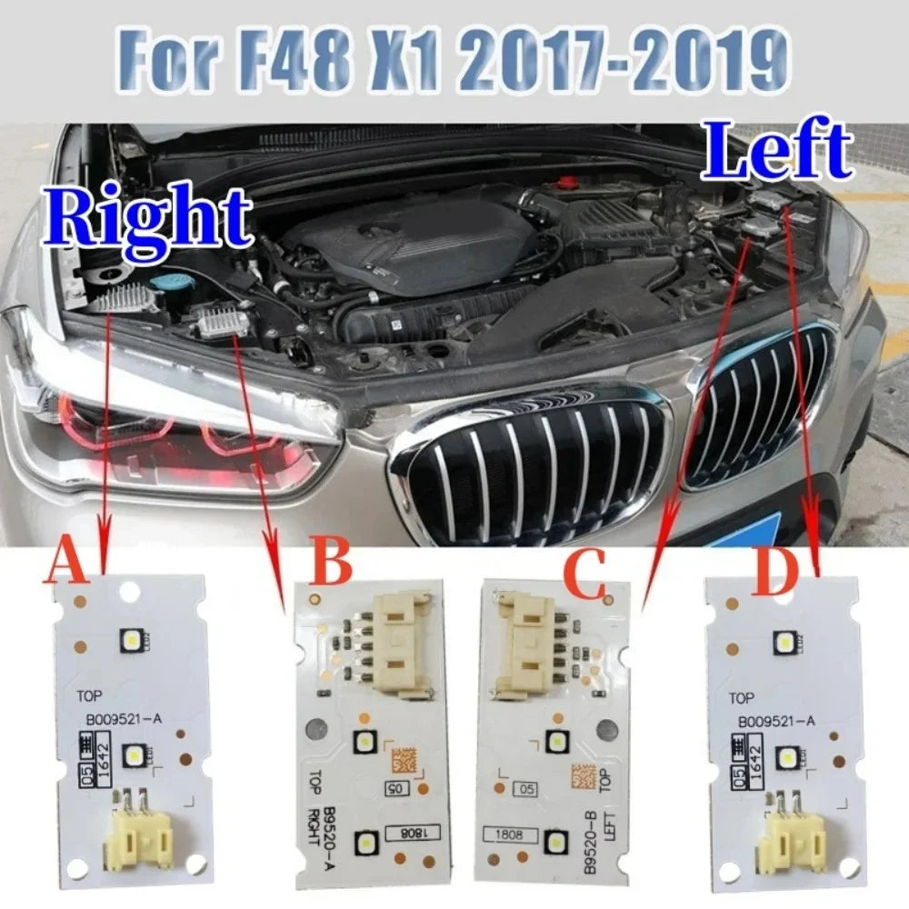 Angel Eye DRL Board For 2017 2018 BMW X1 F48 LED Headlight Daytime Running Light Module for BMW F48