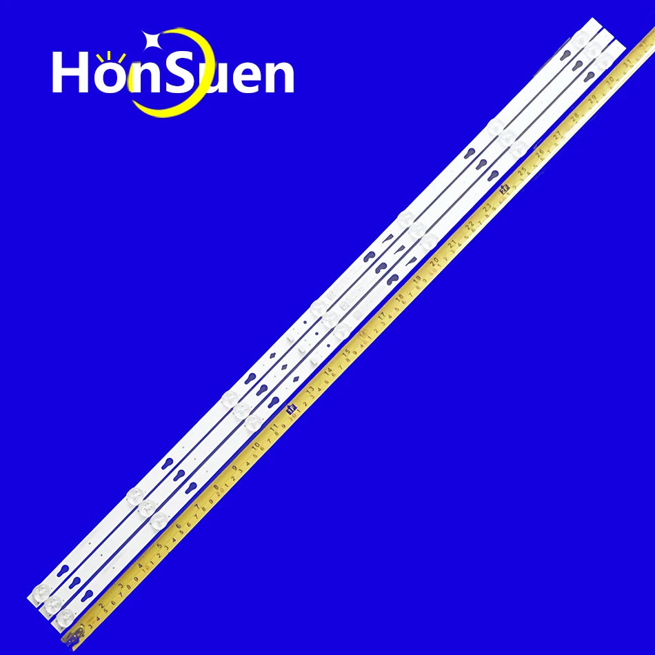 LED Backlight Strip for 3PCS LED Backlight for 43" Kioto Ssm431291 JVC Si43fs Si43us Si43f16 Daewoo