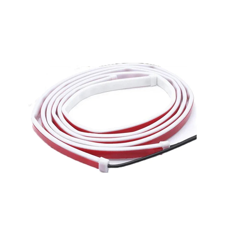 12V 120cm Car Door Decoration Welcome Light Strips Strobe Flashing Lights Safety LED Opening Warning LED Ambient Lamp Strip Auto