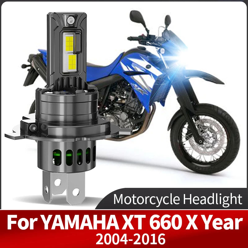 1/2PCS Motorcycle Lamps 70W White 20000LM H4 9003 LED Headli