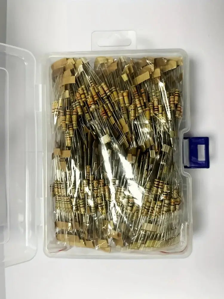 1220PCS/Lot 1W 5% 122Values 0.33-2.2M Ohm Carbon Film Resist