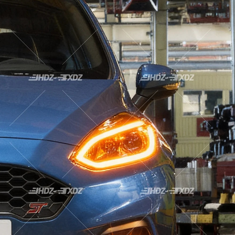 DRL LED Board Yellow Angel Eye Headlight Daytime Running Light Chip Module Blue Red for Ford C519 MK8 MK4