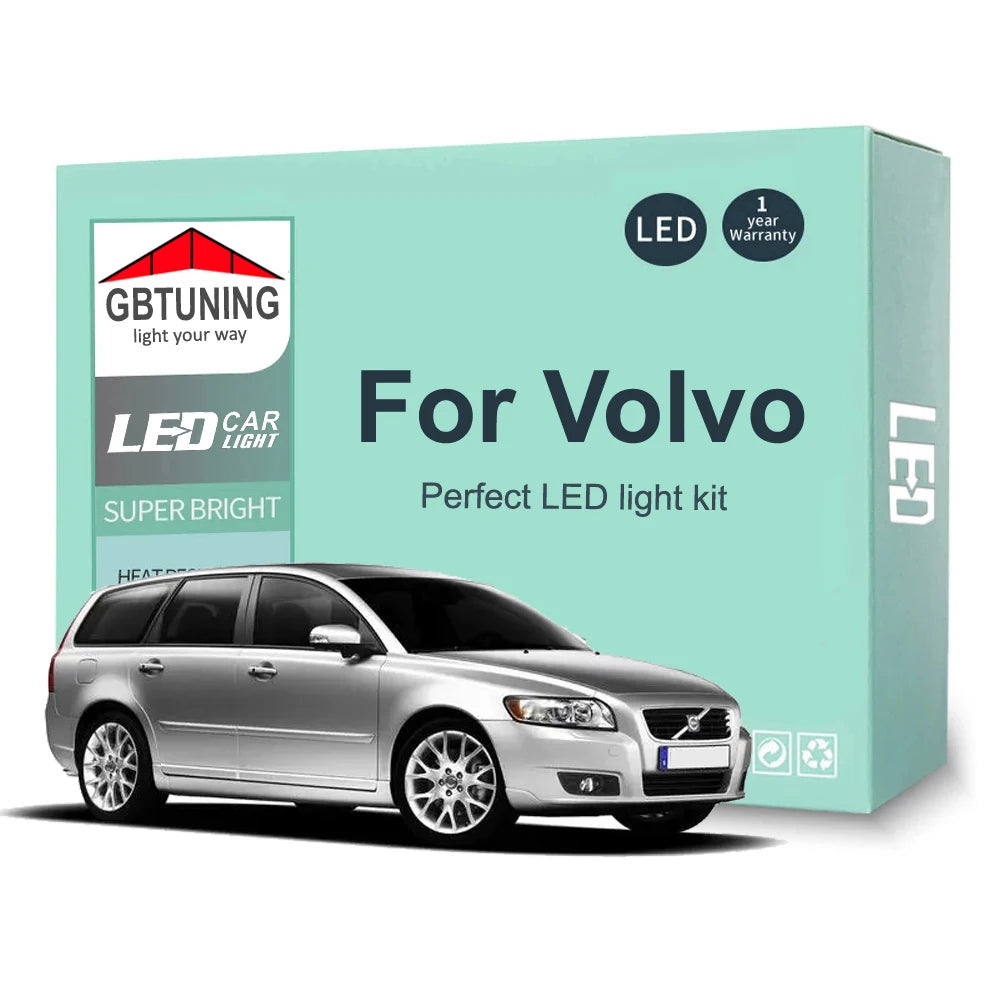 LED Interior Light Bulb Kit For Volvo V70 V50 V60 XC60 XC70 