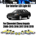 LED Interior Light Kit for Chevrolet 2000-2015 - Canbus Error-Free Interior Bulbs