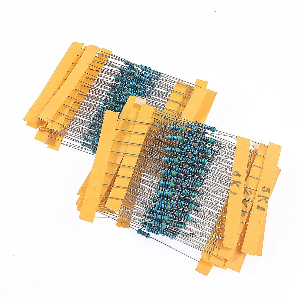 0.25W Metal Film Resistor kit set 30 Values resistors pack 1