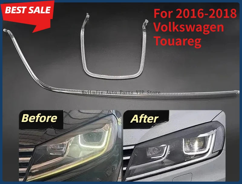 Touareg LED daytime running light guide plate daytime running light tube Daytime running light strip for