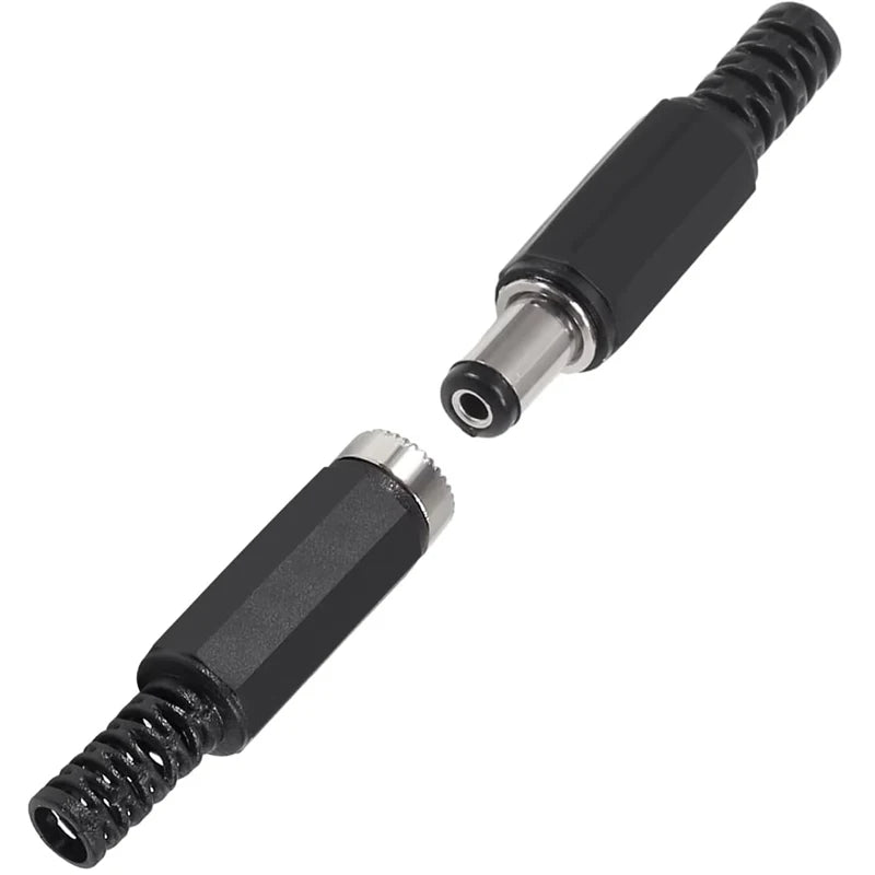 5/10Pairs DC Socket 5.5mm x 2.1mm Female DC Barrel Jack Sold