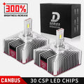 2PCS D5S LED Car Headlights Bulbs Turbo Lights D1S D2S/R D3S