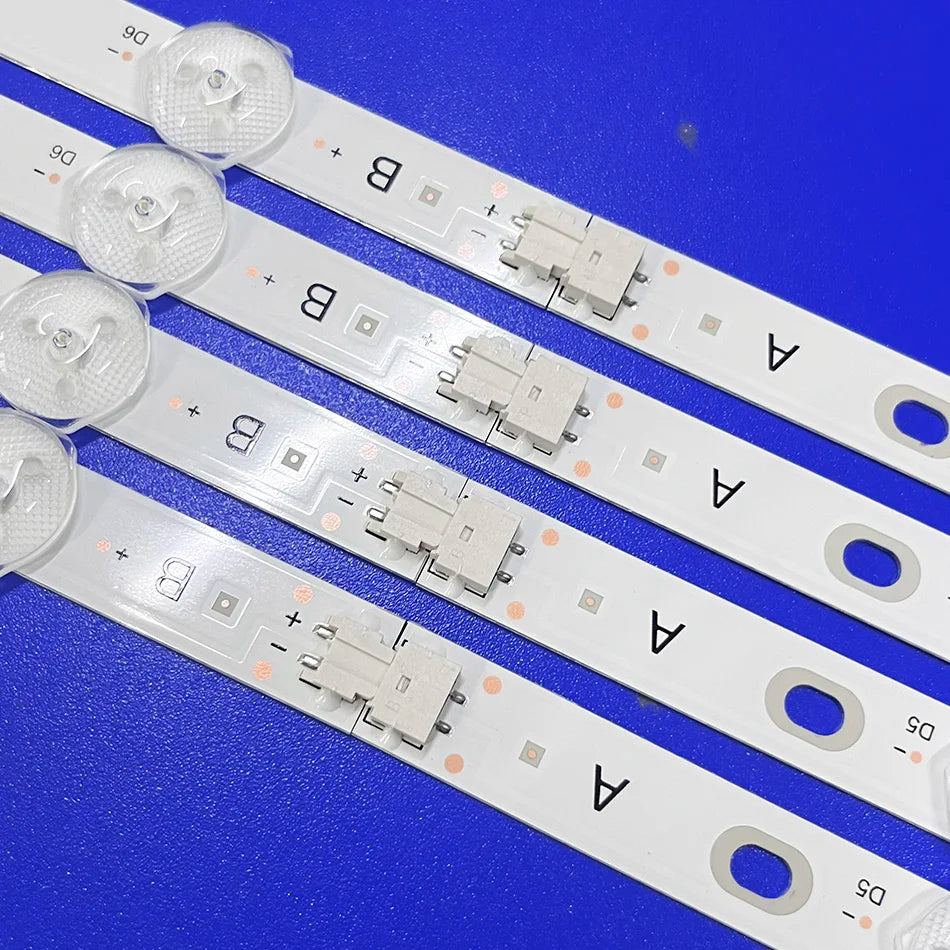 LED Backlight Strip for 4pcs LED Backlight Strip For TF-LED50S02T2SU F-LED50S01T2SU AKTV5036S 50LEX-8171/UTS2C