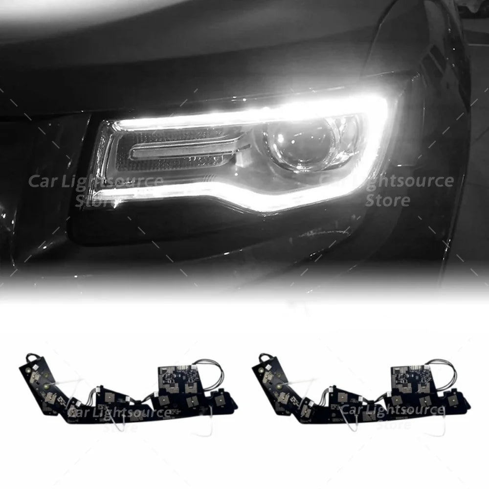 DRL Chip Module Light Source For Jeep Grand Cherokee 2014-2024 Car Headlight Daytime Running Light Circuit