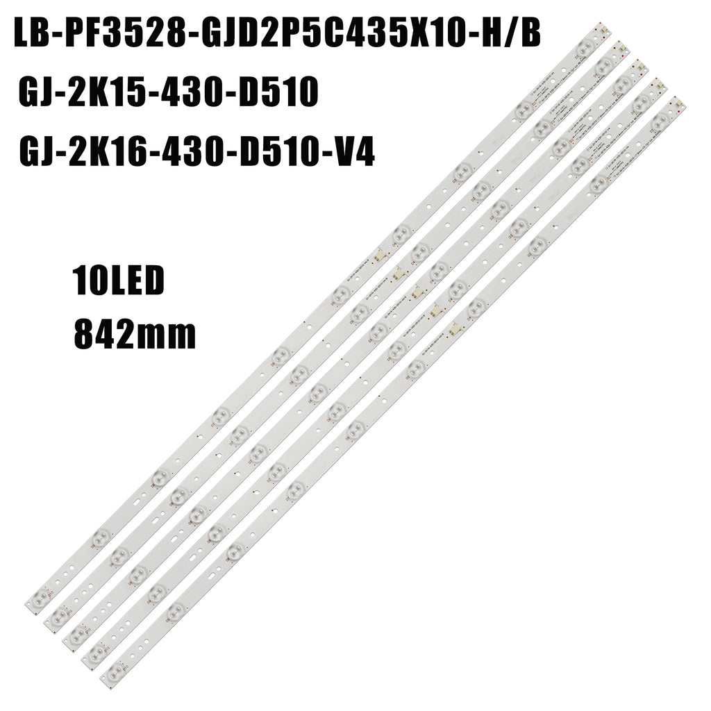 TV LED Full Array Bars For BDM4350 BDL4330QL BDM4350UC LED B