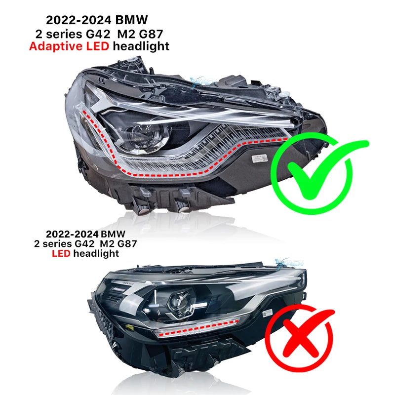 DRL Angel Eye Chips Boards Modules For 22-24 BMW 2 Series G42 G87 M2 M240i 230i Adaptive Turn Signal for BMW