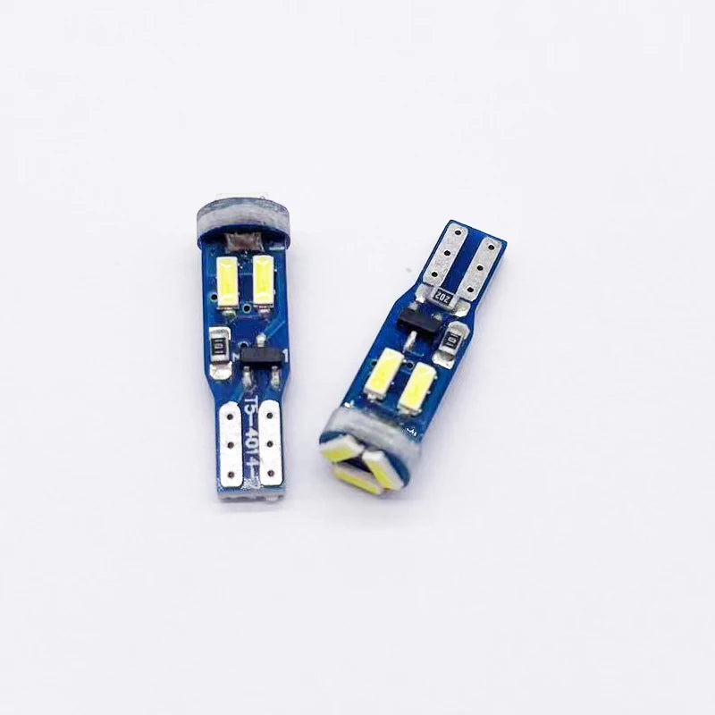 20/10/2pcs T5 LED Bulbs W3W W1.2W 70 73 74 Auto Dashboard Ga