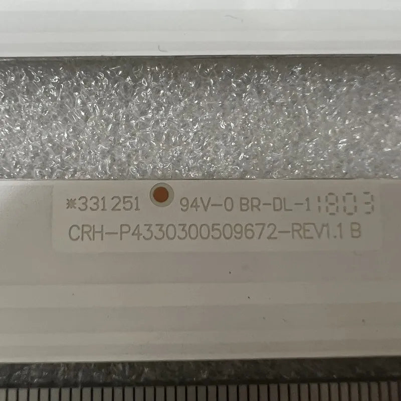 LED Backlight Strip for9LED For Sharp LC-43UI8652E LC-43CUF8472ES LC-43CUG8462KS LC-43CUG8461KS LC430EQY-SHM1