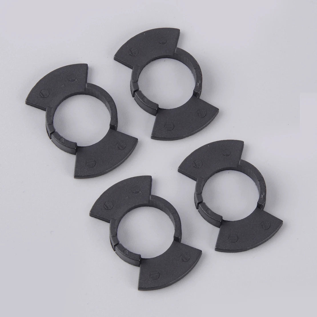 4pcs H1 LED Headlight Bulb Adapter Base Holder Socket Retain