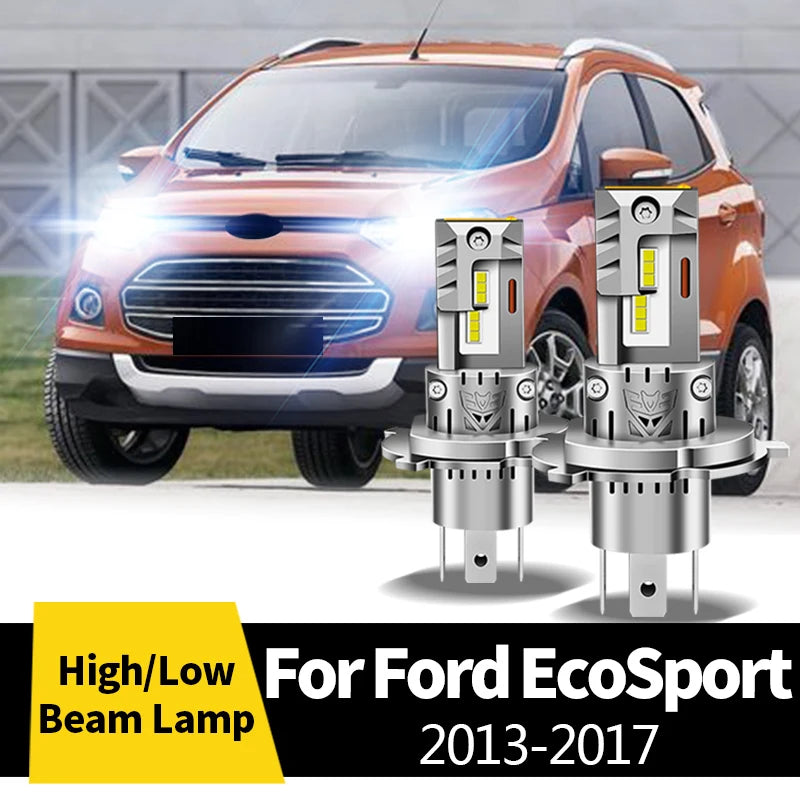2Pcs Car CANbus LED Headlight High Beam / Low Beam Lamp 12V 