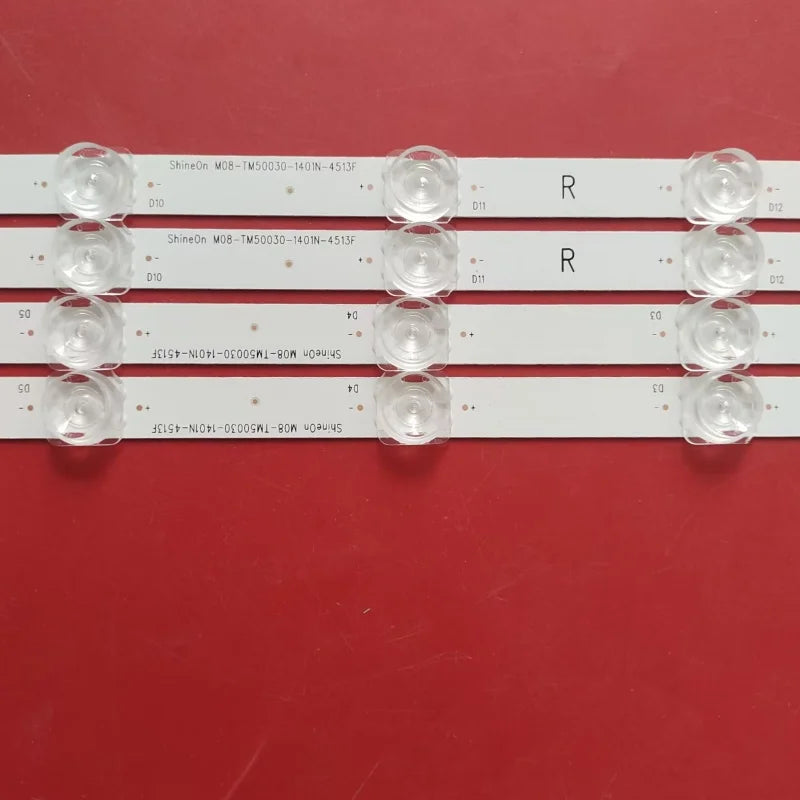 LED strip 14lamps for 50P715 50P717 50D8 50P71 50V8 4C-LB5014-YM03J YM02J M08-TM50030-1401N-4513F