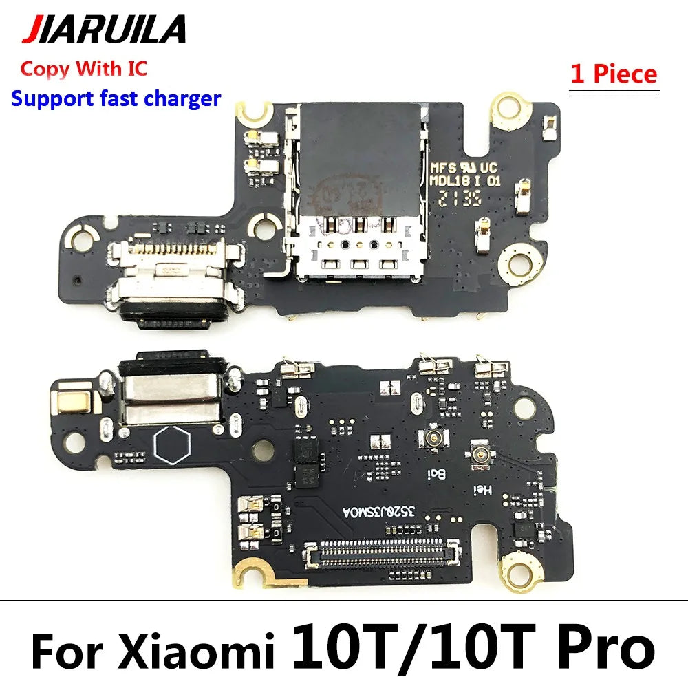 New Usb Charging Port Board Flex Cable Connector Main Motherboard Parts Ribbon for Xiaomi Mi 9T 10T 11T 12T 13T Pro