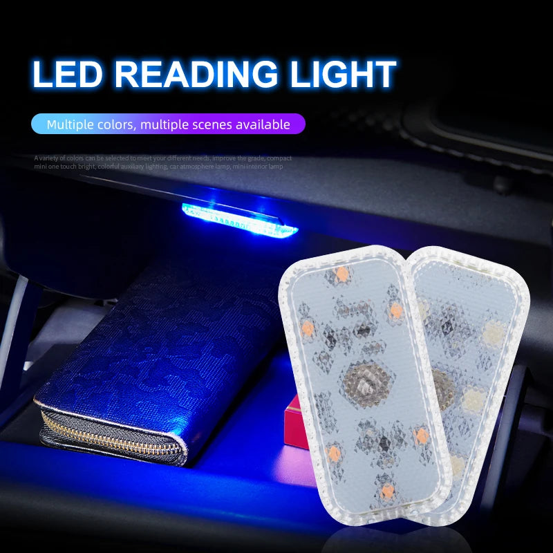LED Touch Light Mini Wireless Car Interior Lighting Auto Roo