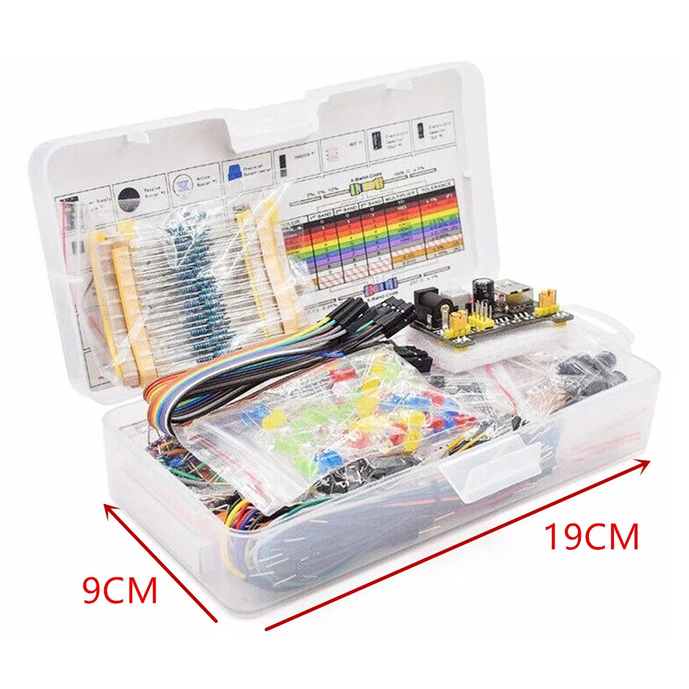 Electronic Components Electrolytic Capacitor Resistor LED 83