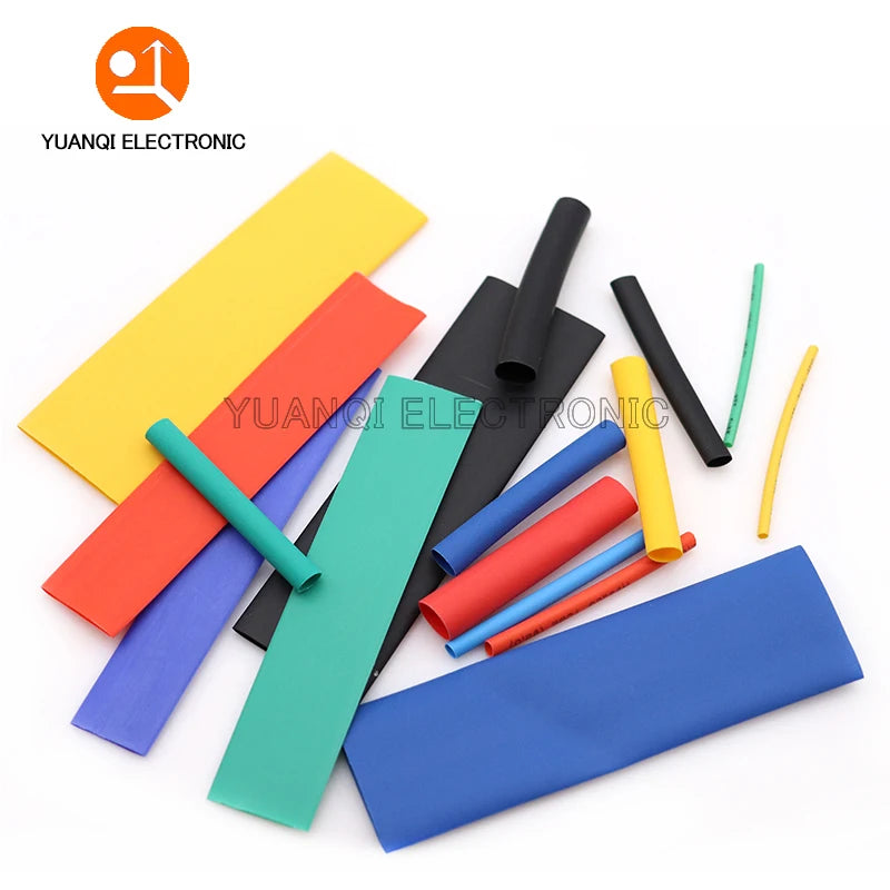 164pcs Heat Shrink Tube Kit Shrinking Wrap Tubing Wire Prote