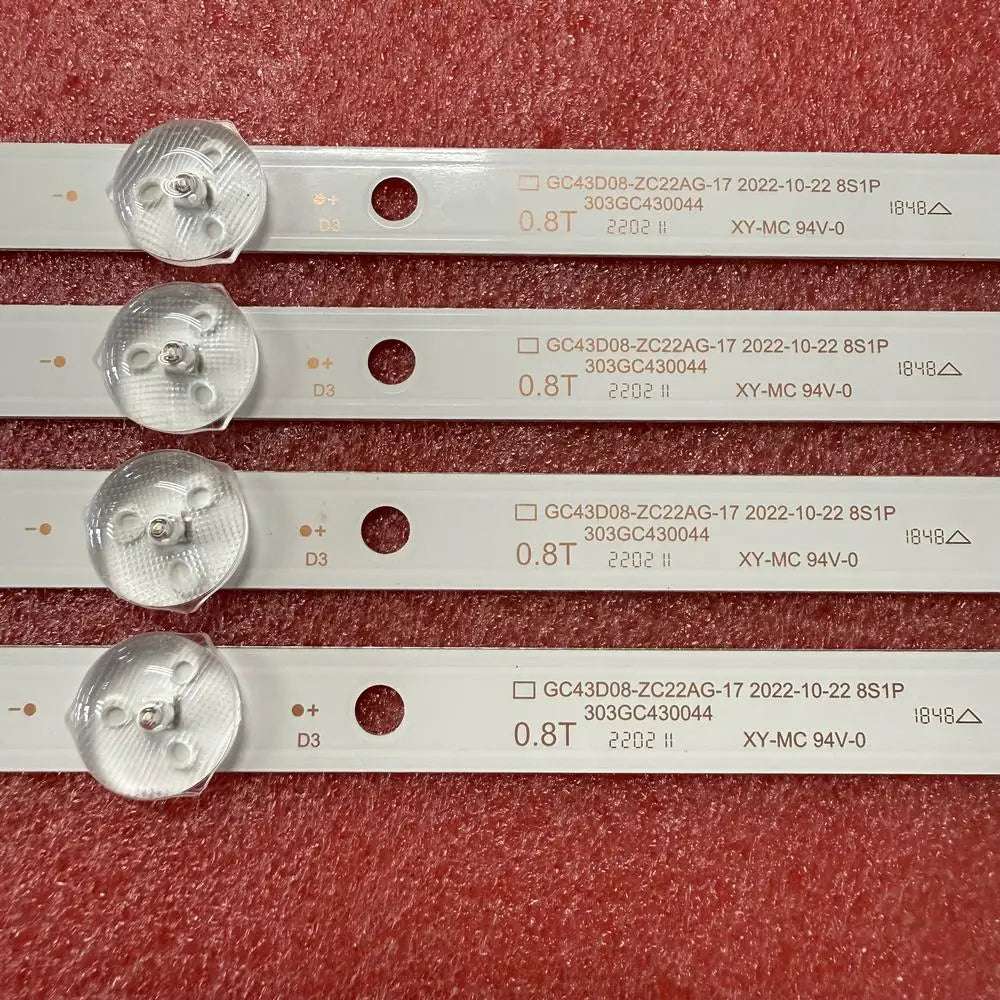 LED Backlight Strip for Samsung UN43NU6900F UN43NU6950F UN43NU6950 GC43D08-ZC22AG-20 - Replacement TV