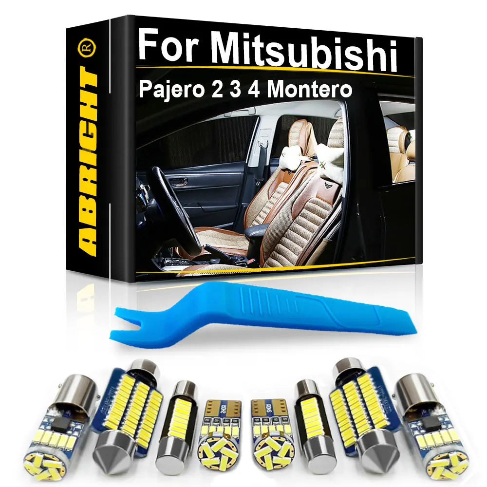 Car Interior LED Lights For Mitsubishi Pajero 2 3 4 Montero 