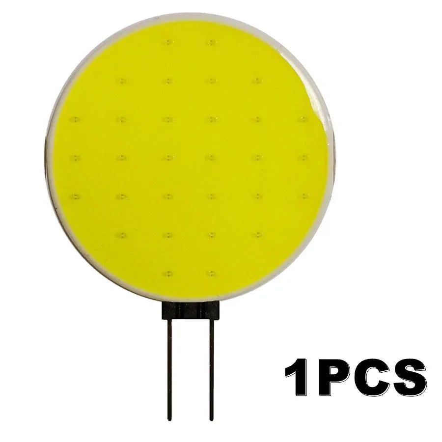 5 Pcs DC 12V G4 LED Chip COB Bulb 5W 7W Led Led matrix Light Cool White Warm White HeadLighting Replace Halogen Desk Wall Lamp