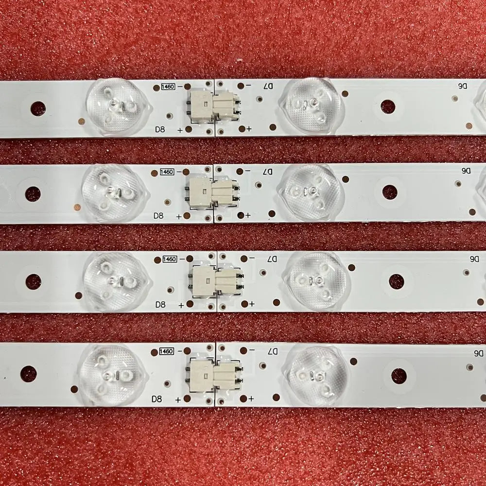 LED Backlight Strip for 8pcs/set LED Strips For IC-B-HWT39D060L IC-B-HWT39D060R SABA 39PRO5000 NORDMENDE
