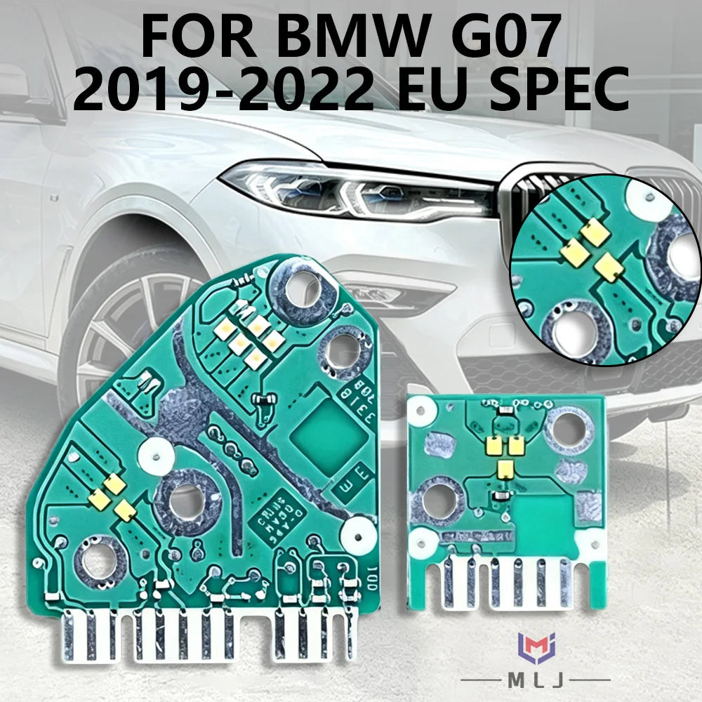 Angel Eyes DRL Turn Signal Light Source Board Chips PCB For BMW G07 2019-2022 EU Version Headlights