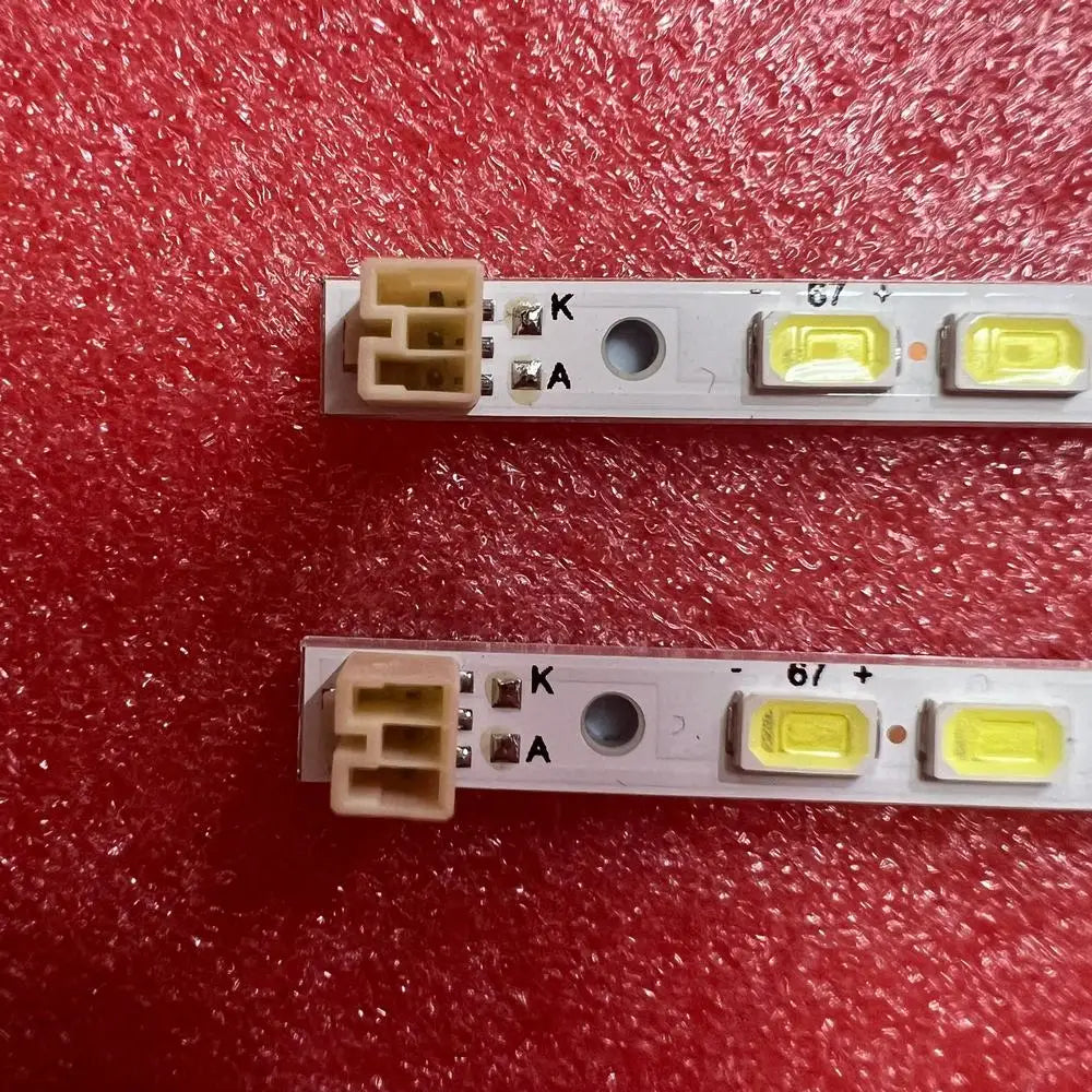 LED Backlight Strip for 2 Pieces LED strip(2) LJ64-02858A 46inch-0D1E-67 S1G1-460SM0-R0 67 LEDs 522MM for