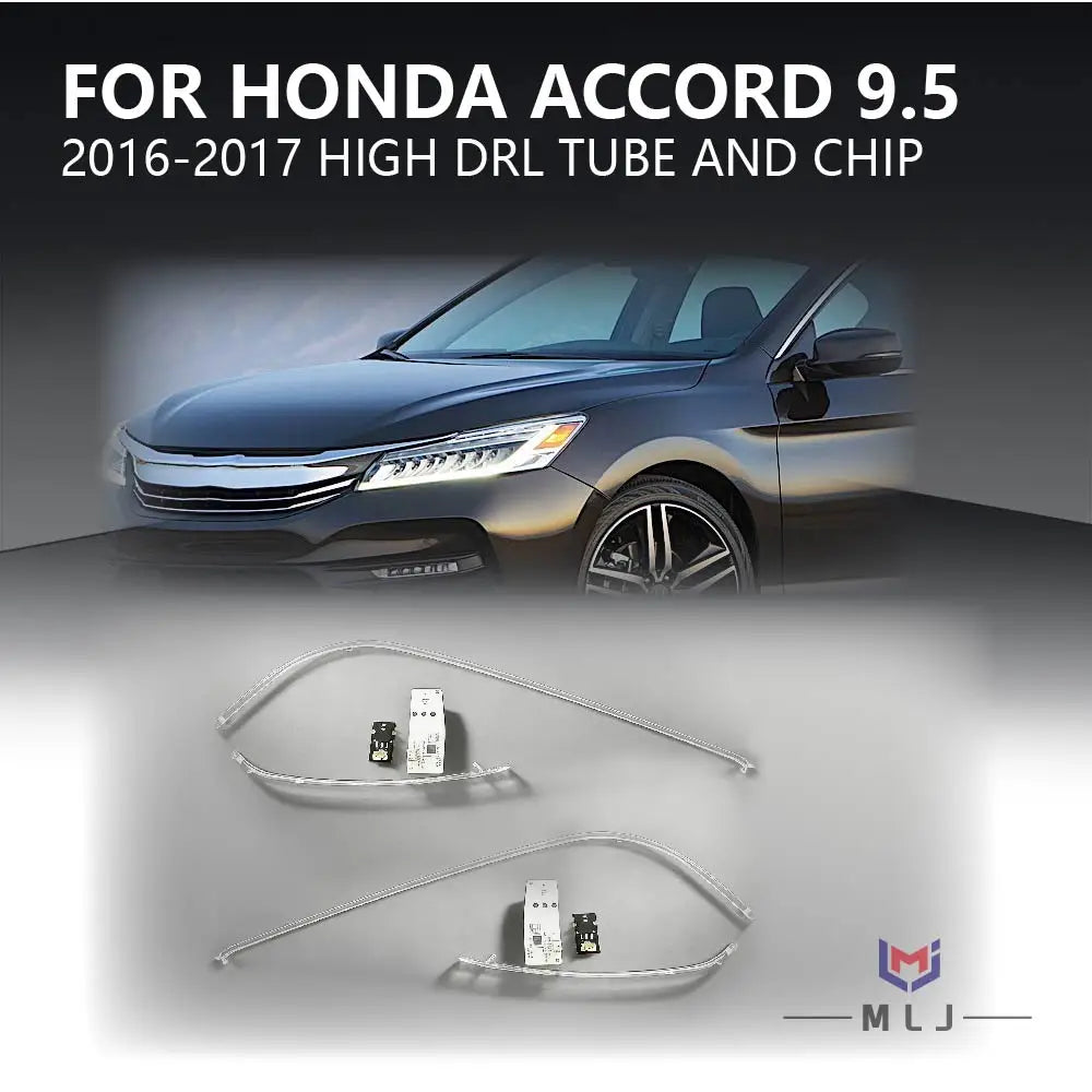 Angel Eyes Board For Honda Accord 9.5 2016 2017 High-Spec Headlight DRL Light Guide Tube Plate DRL Light