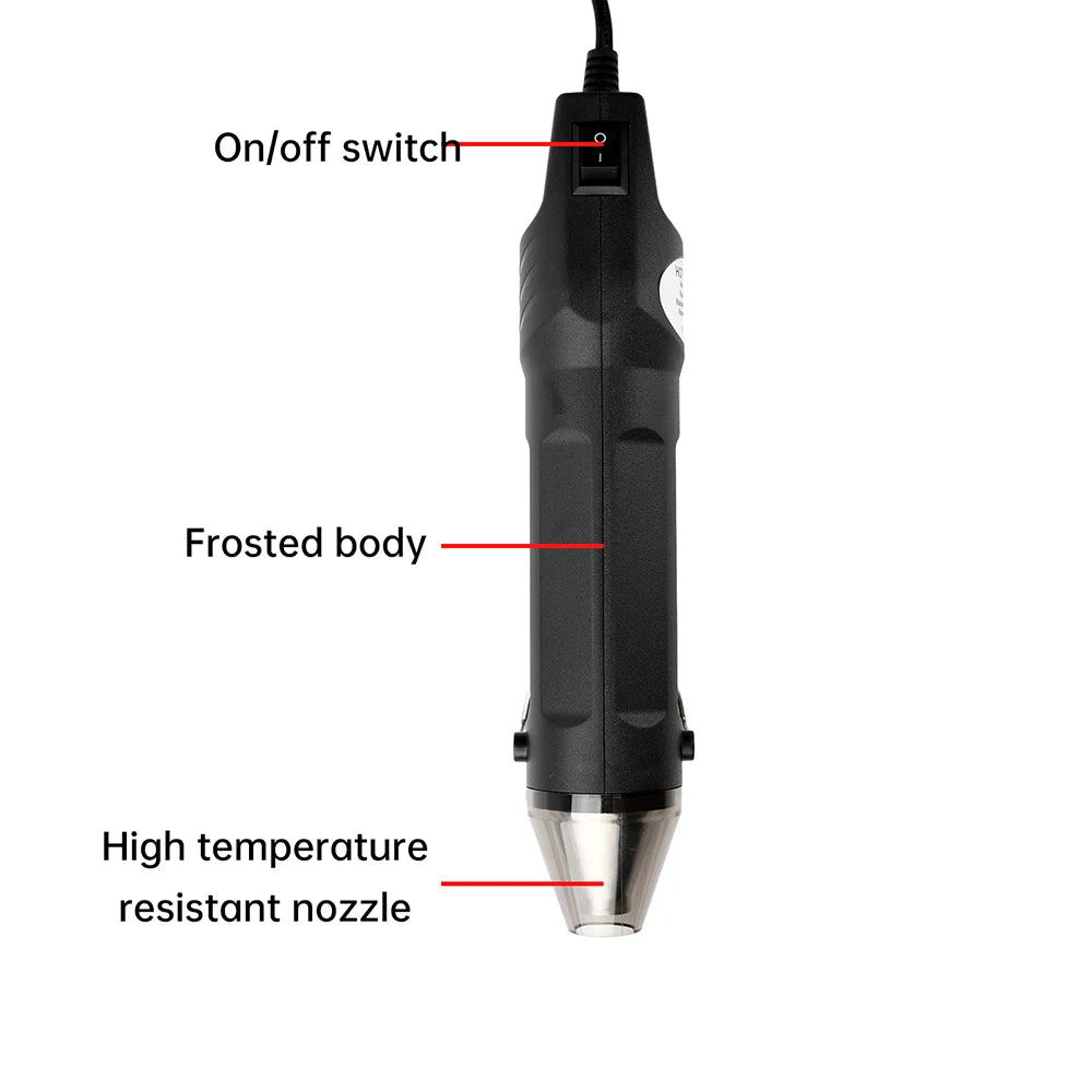 220V Hot Air Gun Electric Hot Dryer Mini Heat Gun 300W DIY W
