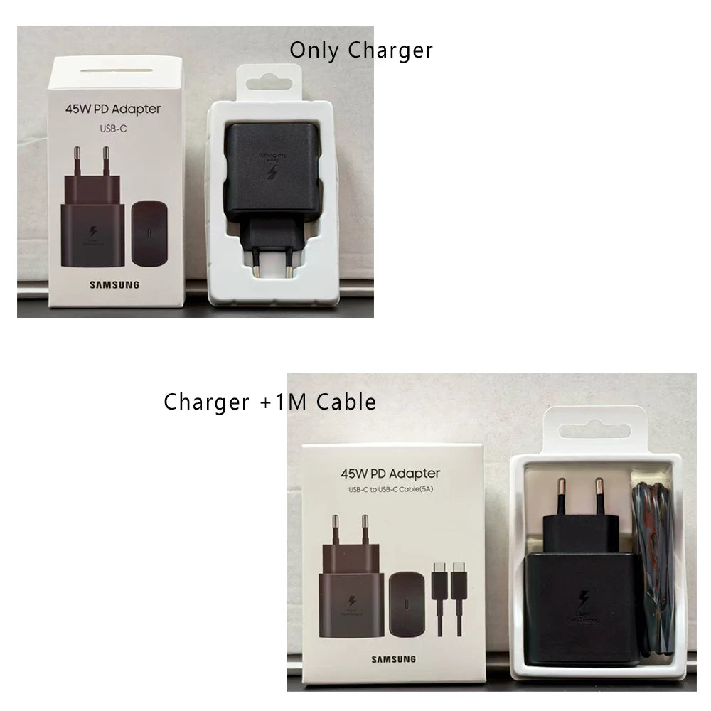 Samsung 45W PD Charger Super Fast Charging For Galaxy S25 Ul