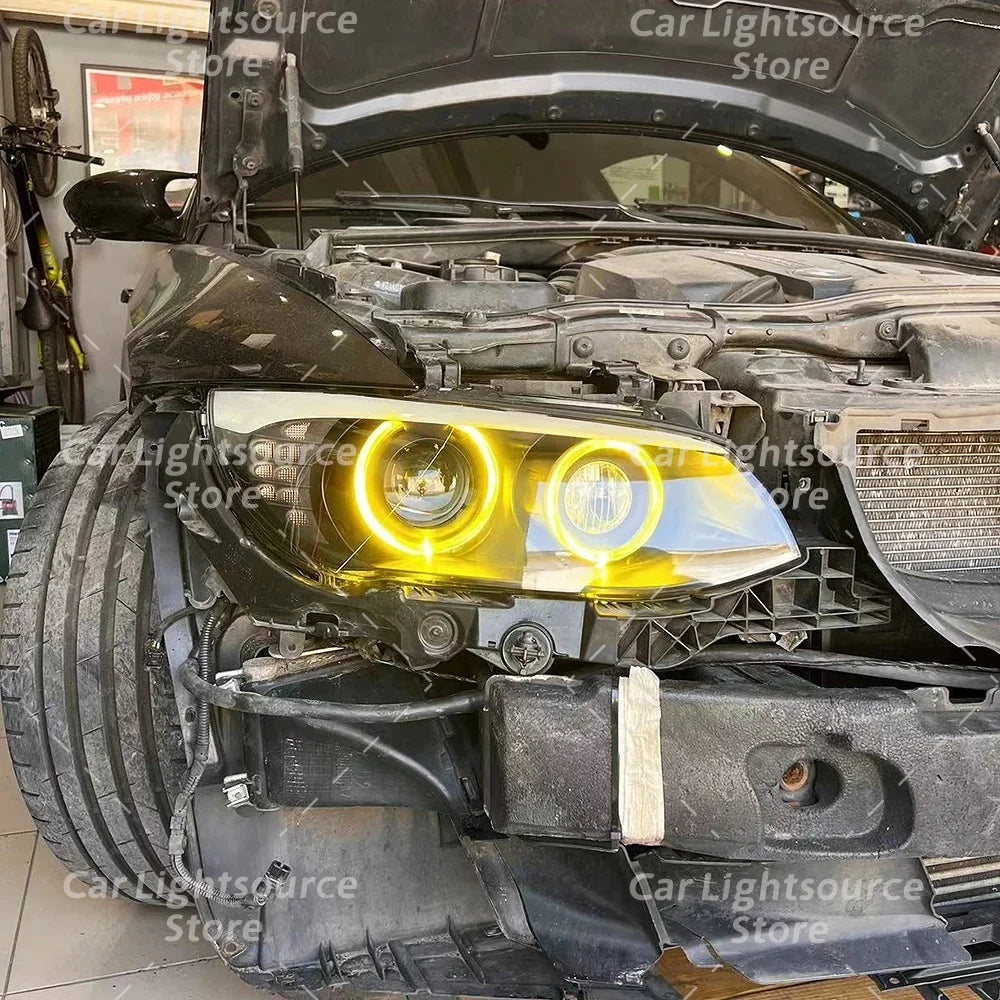 Xenon Headlight Daytime Running Light Module Yellow Blue Red DRL Chip Boards Angel Eyes for BMW E93 E92