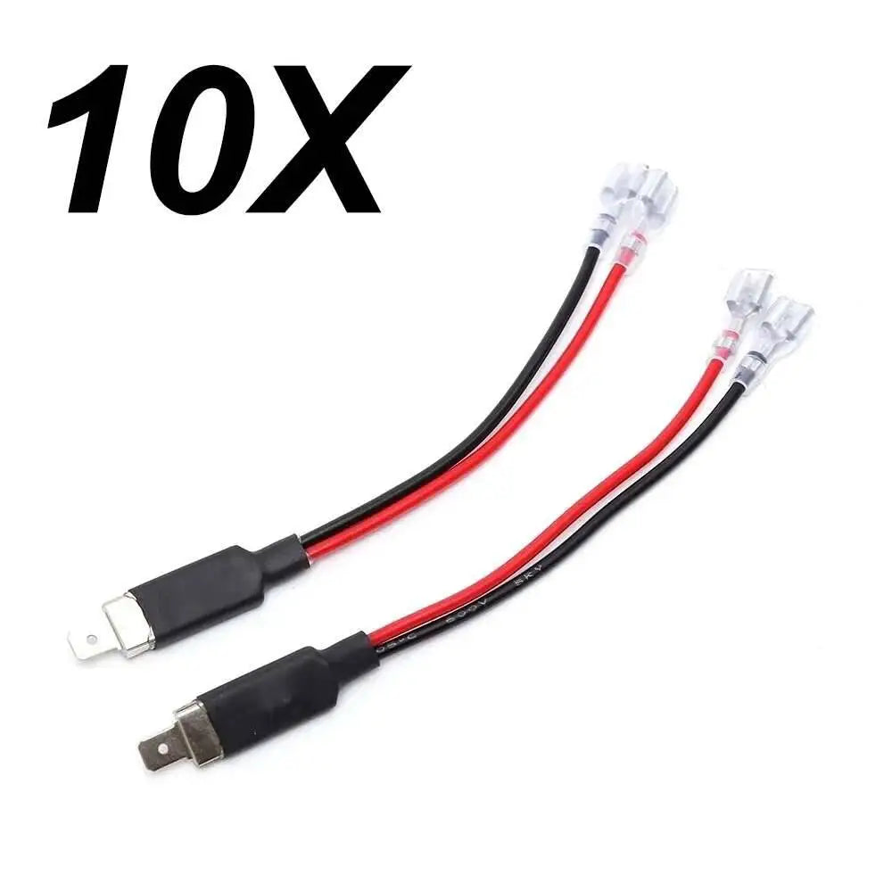 10X LED H1 Replacement Single Converter Wiring Connector Cab