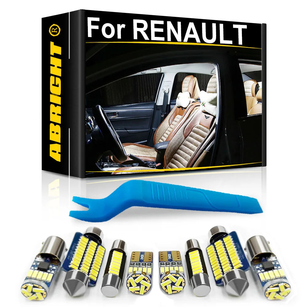 Car Interior LED Light For RENAULT Laguna 2 3 Coupe Clio Meg