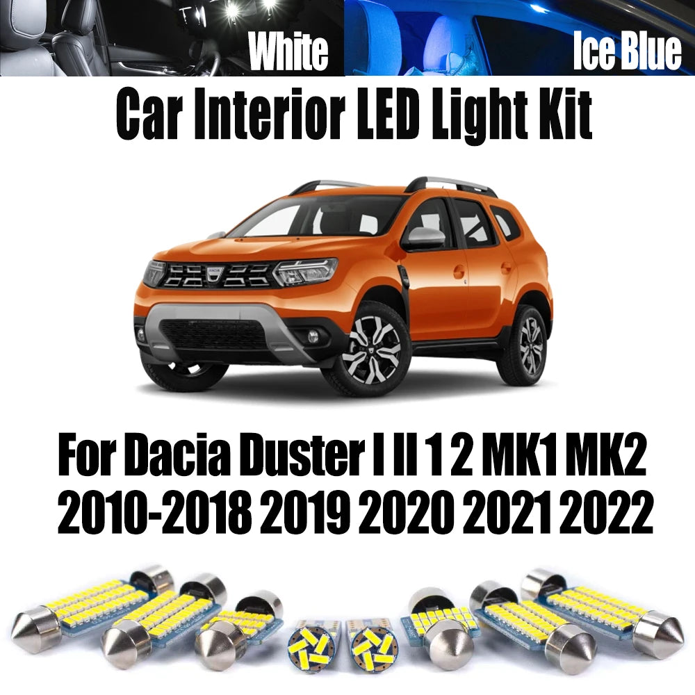 LED Interior Light Kit for MK2 MK1 2010-2019 - Canbus Error-Free Interior Bulbs