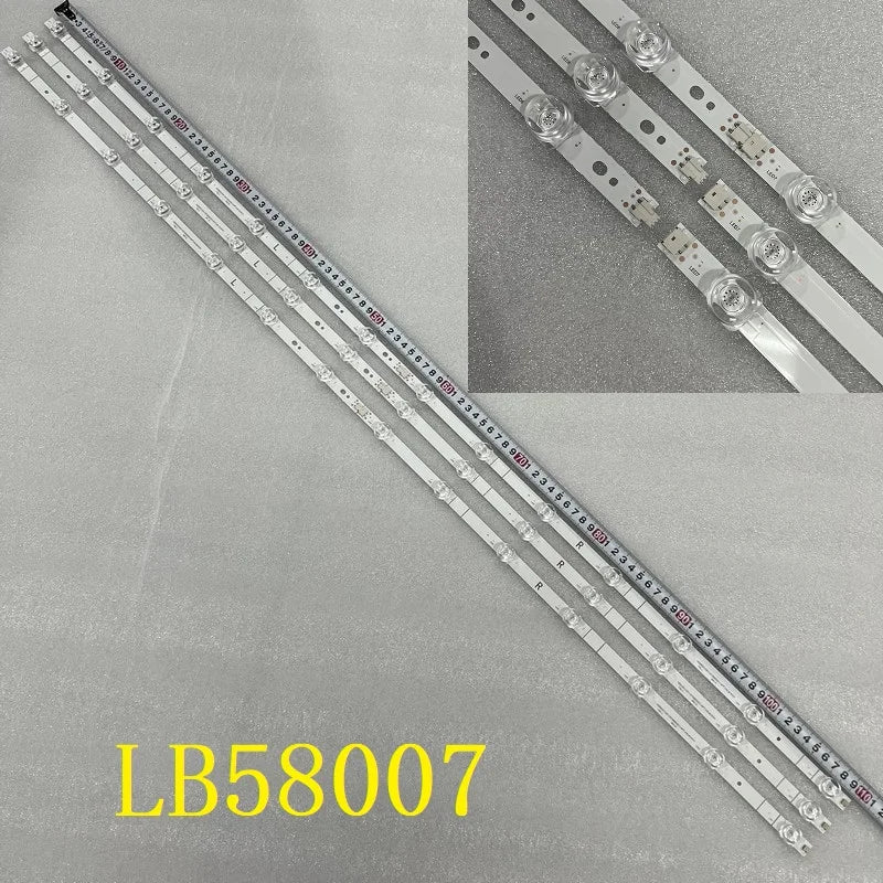LED Backlight Strip For HISENSE 58AE7030F 58A6150FS 58A7100F
