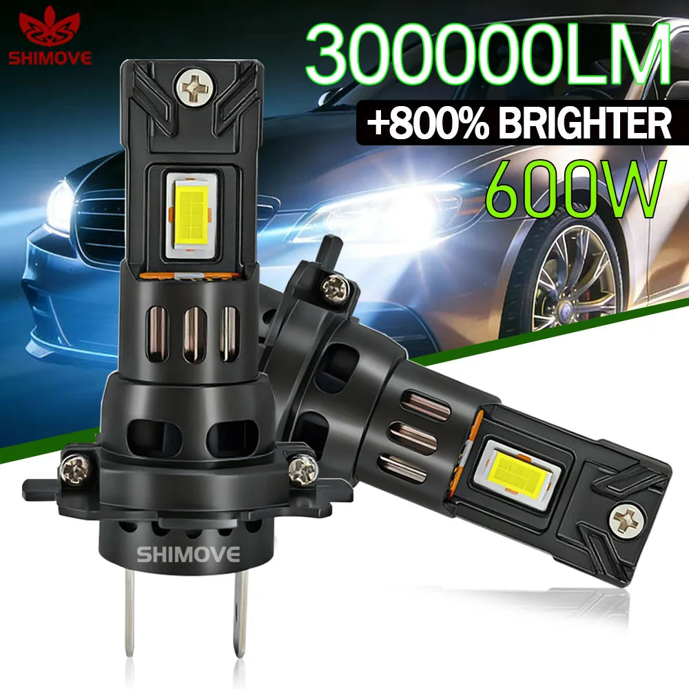 H7 LED CANBUS Headlights Bulb 300000LM Super Bright Upgrade 