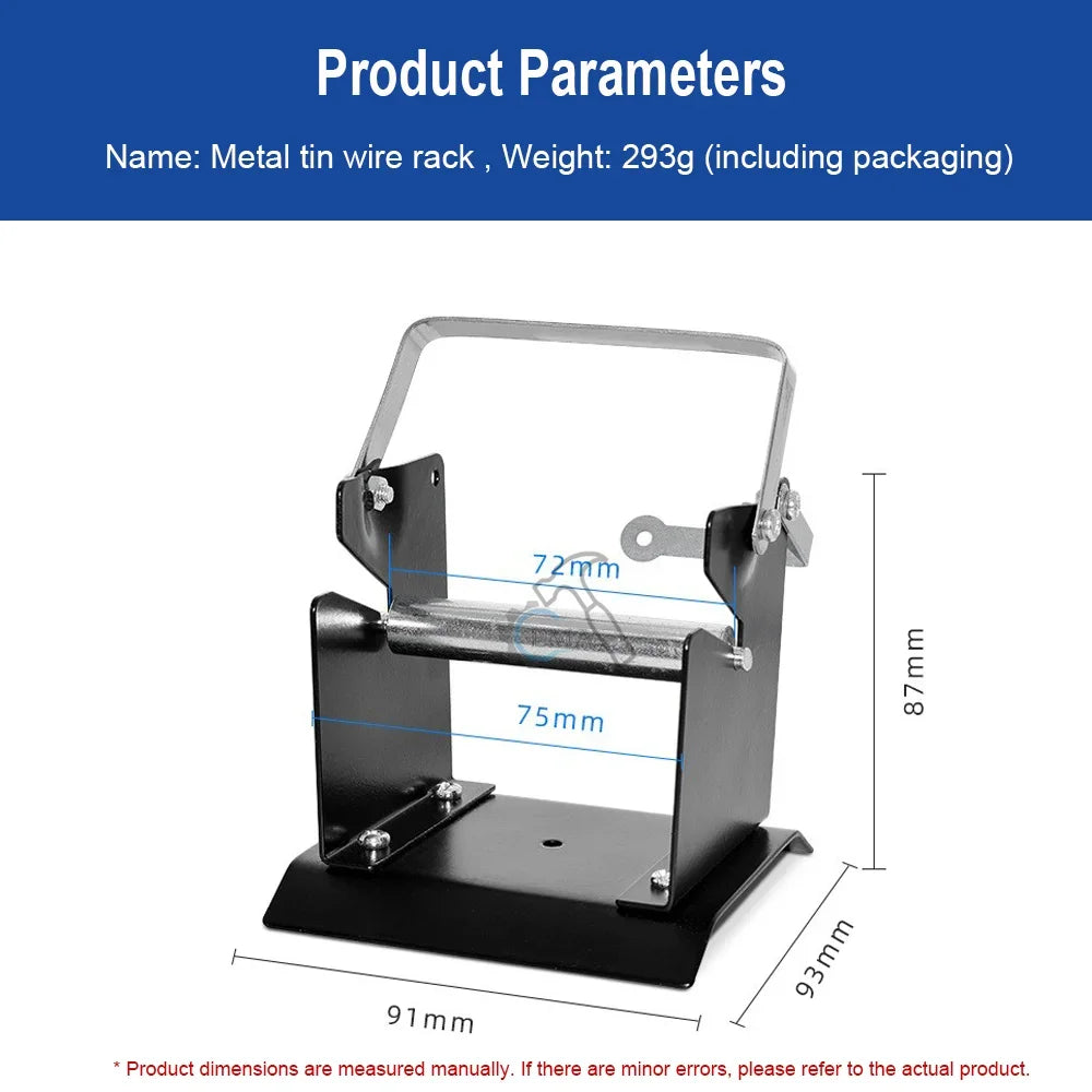 Solder Dispenser Reel Soldering Wire Stand Holder For Solder
