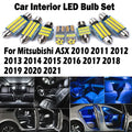 11-Piece LED Interior Light Kit for Mitsubishi 2010-2015 - Canbus Error-Free Interior Bulbs